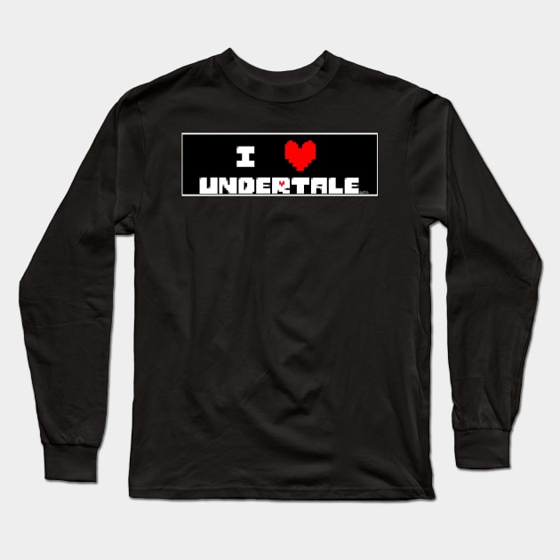 I (LV) Undertale Long Sleeve T-Shirt by Bat13SJx